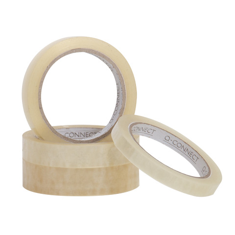 Nastro adesivo trasparente in PP Q-Connect - conf. 10 pezzi - 15 mm x 66 m - KF01788